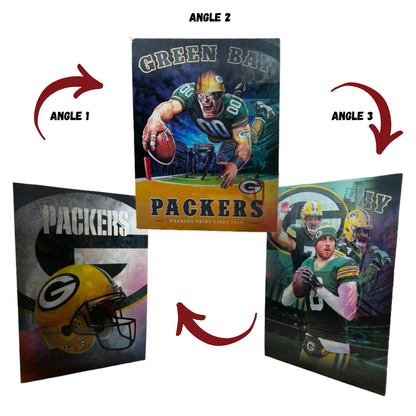 3D SPORTS: Legends Wall Your favorite winning team in a 3D poster